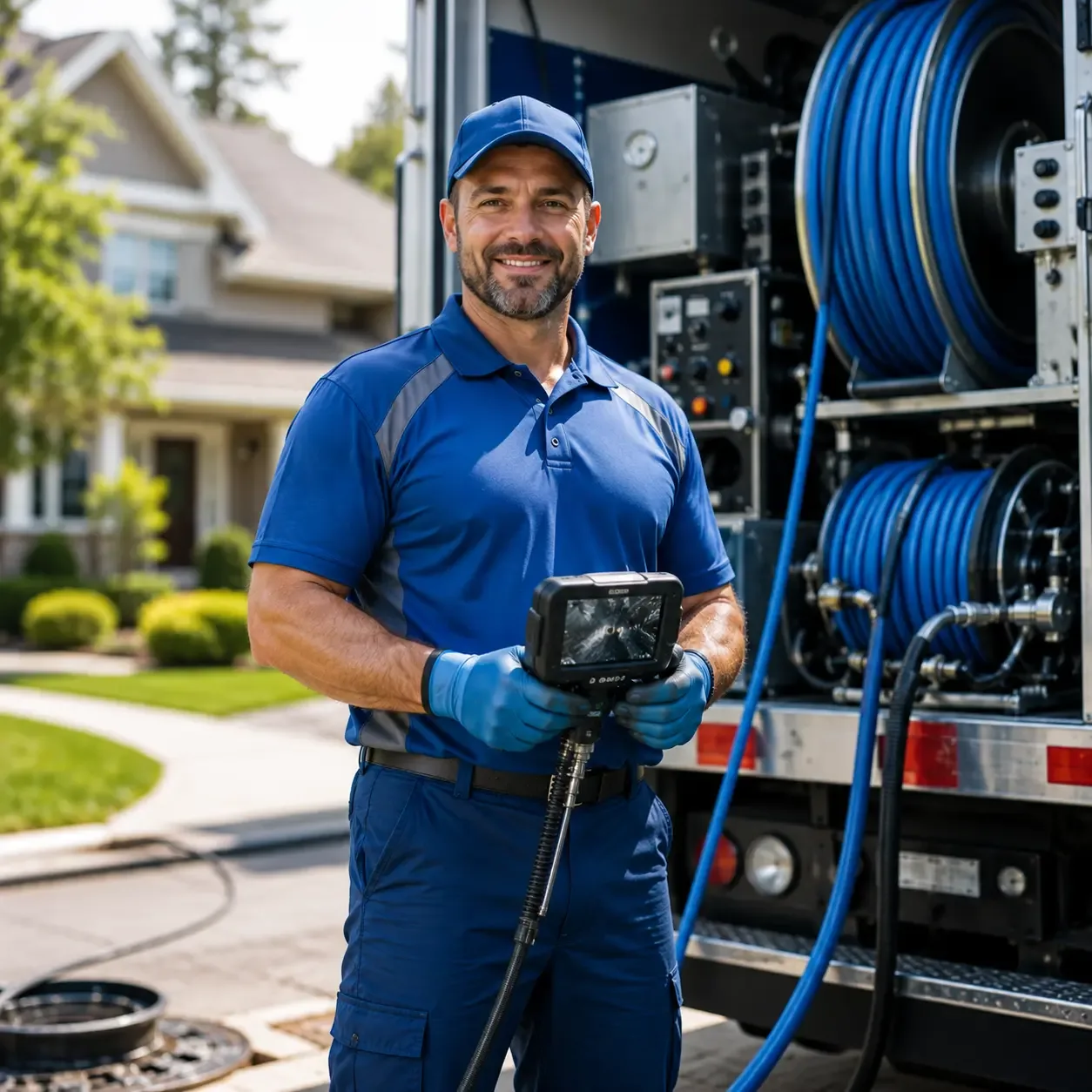 Local outdoor drain cleaning specialists in Fremont, IN